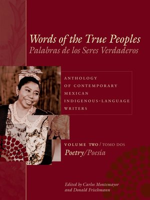 cover image of Words of the True Peoples/Palabras de los Seres Verdaderos